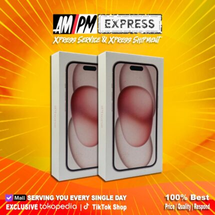 (RESMI) Apple iPhone 15 128GB 256GB 512GB Black Blue Pink Green Yellow Garansi Resmi Indonesia - 128GB, BLACK